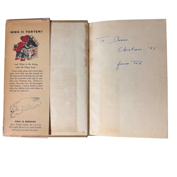 Torten's Christmas Secret Maurice Dolbier First Edition 1951 Illust Henneberger - Picture 4 of 16